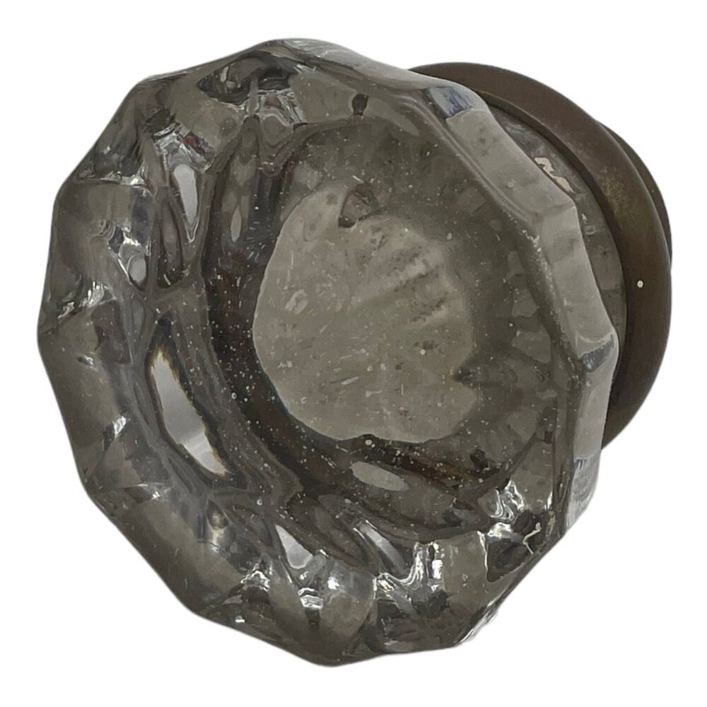 Vintage Glass Door Knob 12 Point Replacement Part